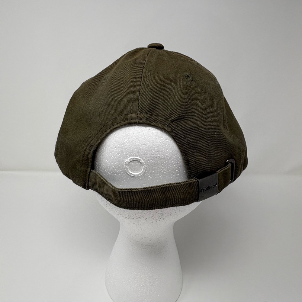 TruWood Wooden Brim Baseball Hat cap Adjustable One Size Green Brown 100% Cotton - Picture 6 of 12